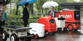 【Sad news】 Prototype of unmanned delivery robot, Japan Post made only too bad