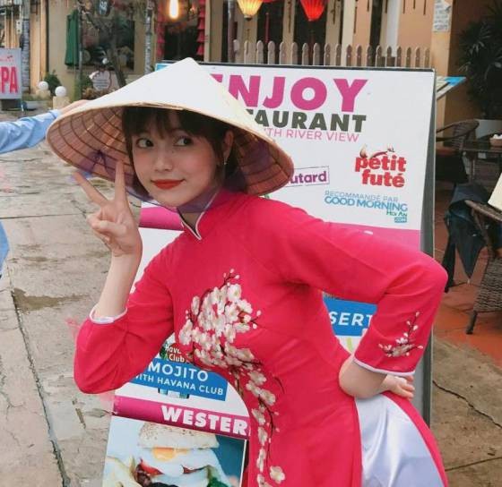 [Image] Vietnamese girl, too cute ...
