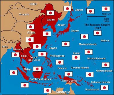 [Sad news] The territory invaded by the Japanese Empire