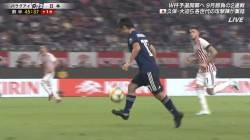 [Sad news] Shojima Nakajimas lifting dribbling, Paraguay players are serious