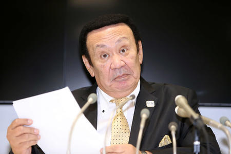 [Image] Taekwondo Association president makes an outrageous face