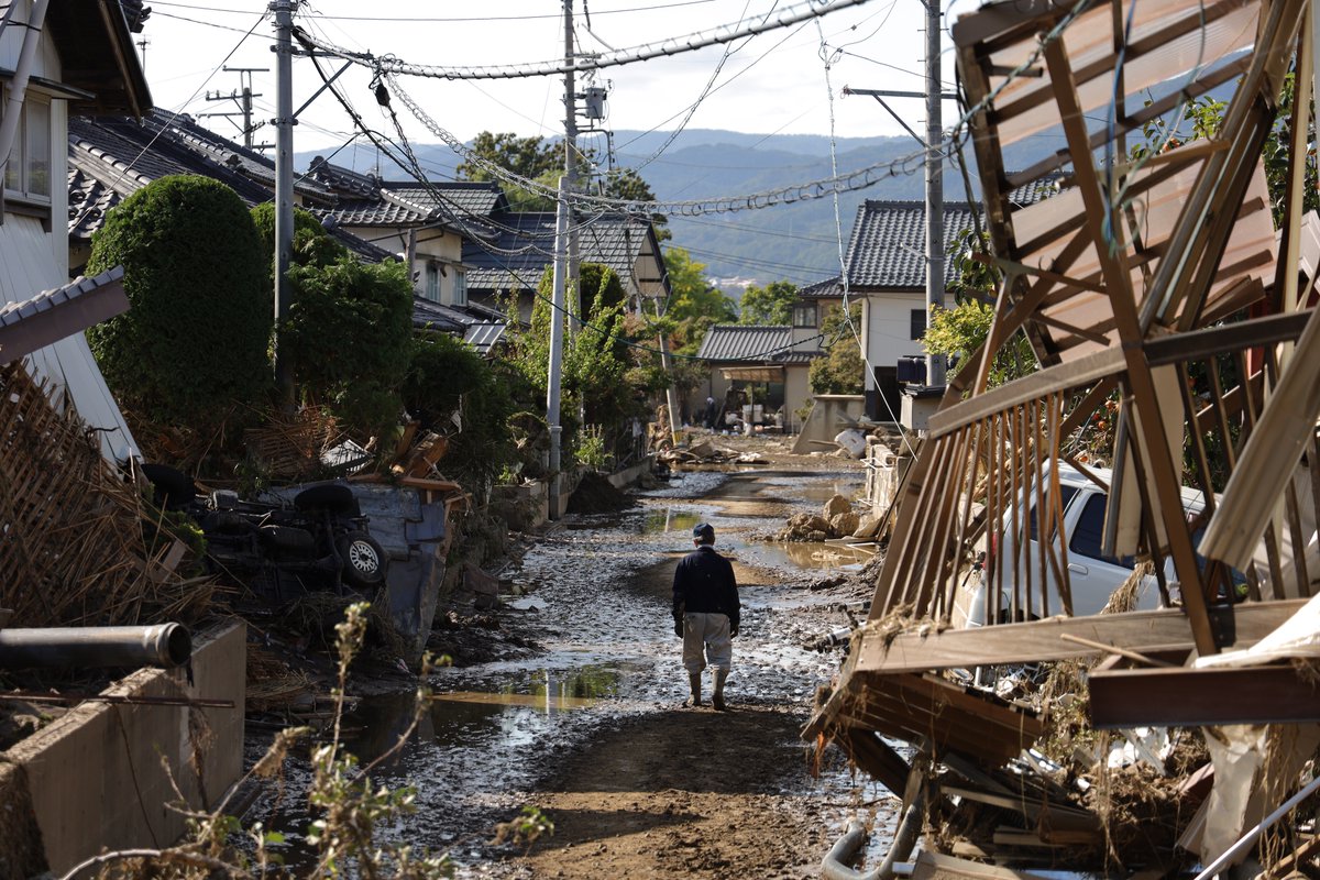 [Image] In Nagano City by Typhoon No.19. To be honest, I didn't think so.